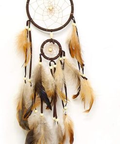 Feather Dream Catcher Handmade Native American Dream Catchers Bohe Wall Hanging Decoration Ornament